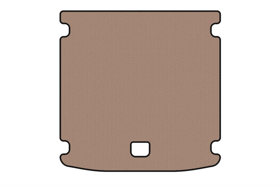 Audi A4 B6 2000–2004 Bagagerumsmatta i gummi Carsuit (Avant, beige) Foto 1