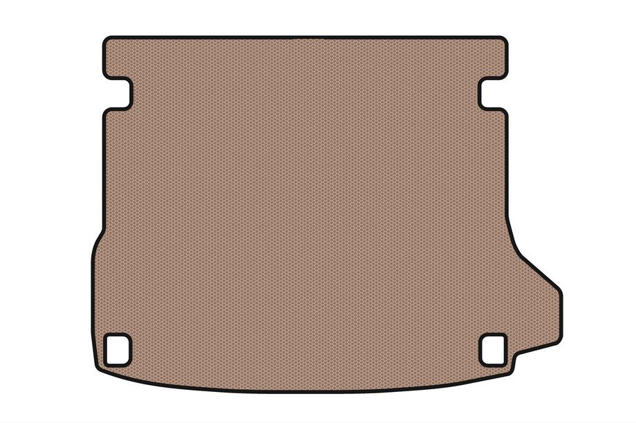 Audi Q5 2008–2017 Gummimatta för bagageutrymmet Carsuit V-1 (Beige) Foto 1