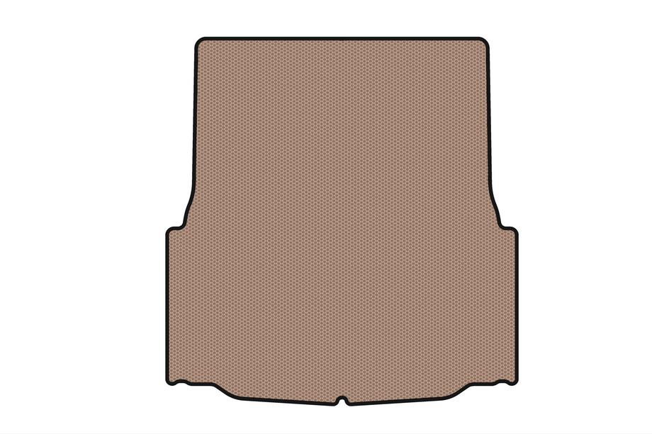 BMW 3-serie E46 1998–2006 Gummimatta för bagageutrymmet Carsuit (SD, beige) Foto 1