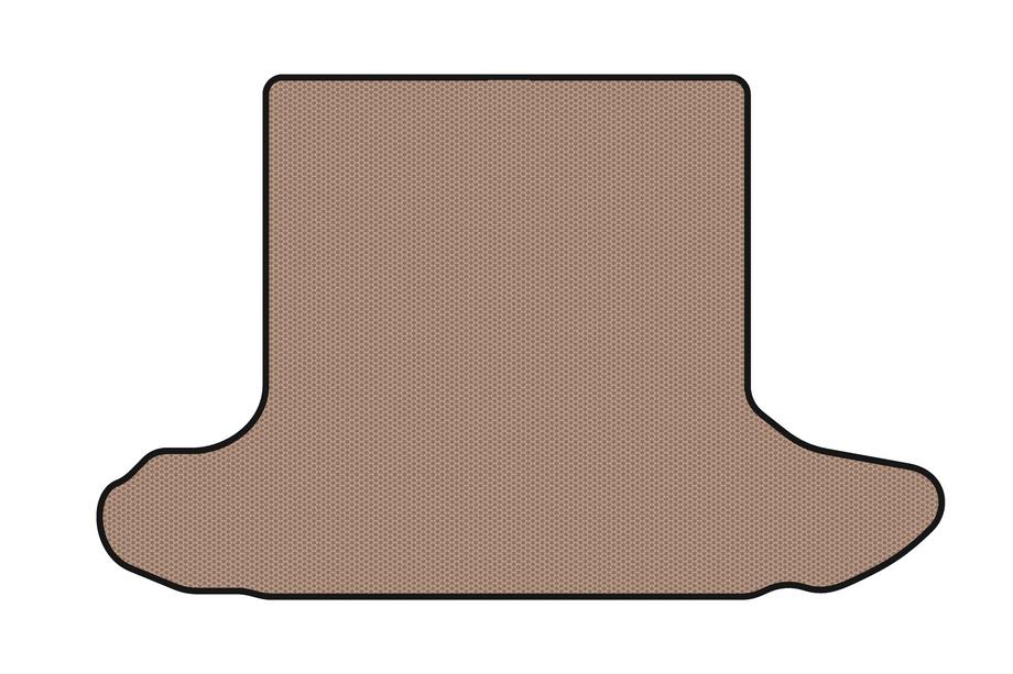 BMW 3-serie E46 1998–2006 Gummimatta för bagageutrymmet Carsuit (HB, beige) Foto 1