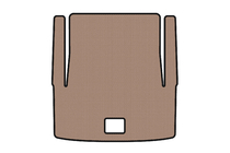 BMW 3-serie E90/E91 2005–2011 Gummimatta till bagageutrymmet Carsuit V-1 (För E90, beige) foto 1
