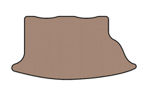 Chevrolet Niva 1998–2020 Gummimatta för bagageutrymmet Carsuit (Beige) foto 1