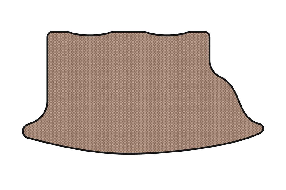 Chevrolet Niva 1998–2020 Gummimatta för bagageutrymmet Carsuit (Beige) Image