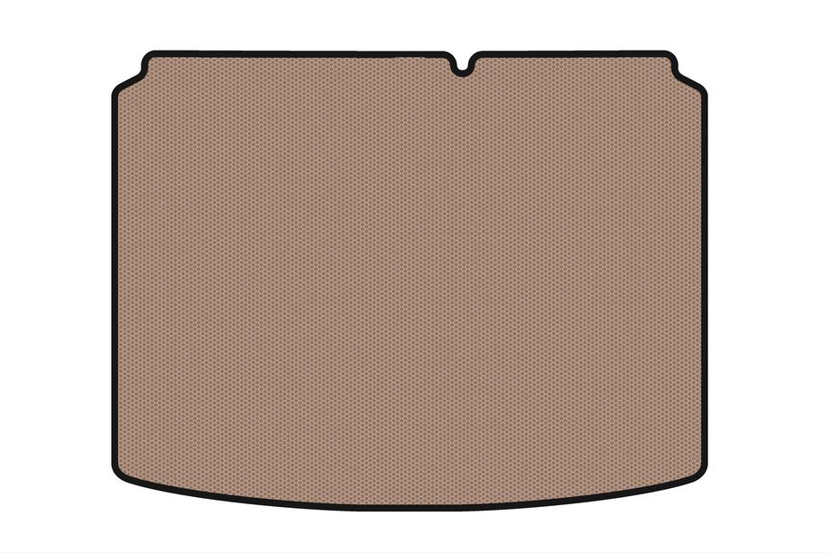Citroen C-4 2004–2010 Gummimatta till bagageutrymmet Carsuit (Coupé, beige) Image