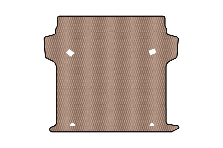 Fiat Doblo II 2010–2022 Gummimatta för bagageutrymmet Carsuit (Beige) Image