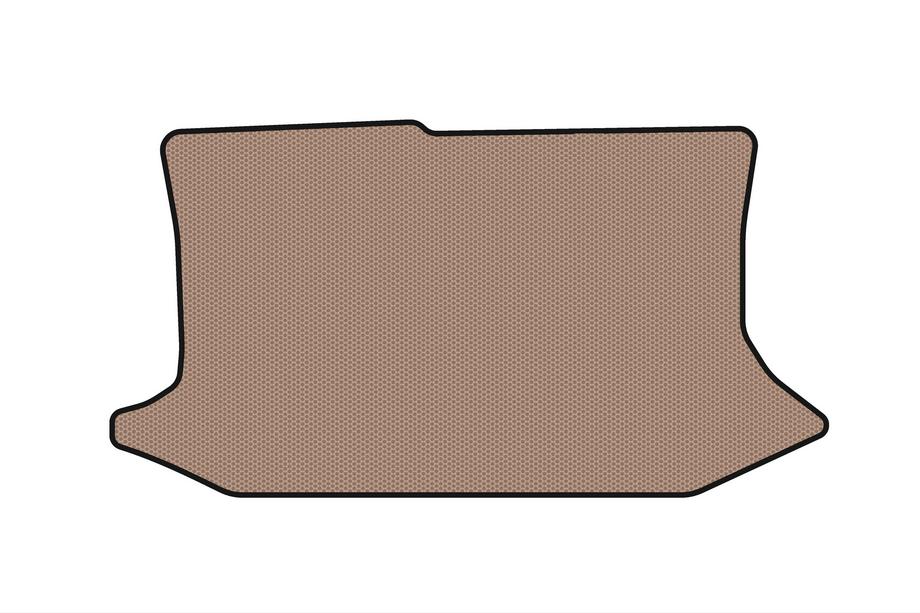 Ford Fiesta 2002–2008 Gummimatta för bagageutrymmet Carsuit (HB, beige) Foto 1
