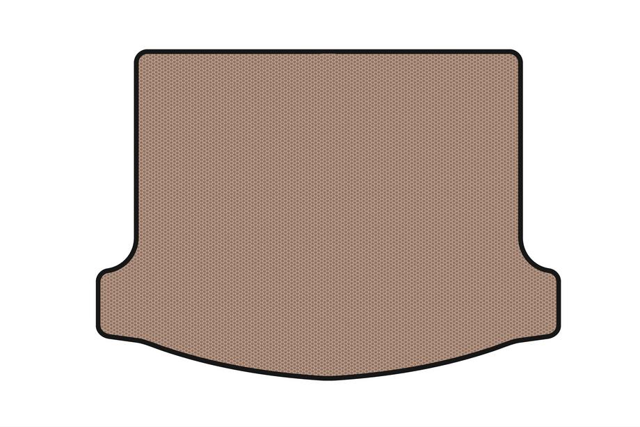 Honda Civic HB 2006–2012 Gummimatta till bagageutrymmet Carsuit (HB, 3-dörrars, beige) Foto 1