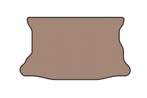 Honda FIT/Jazz 2002–2008 Gummibagagerumsmatta Carsuit (2001-2008, HB, beige) foto 1