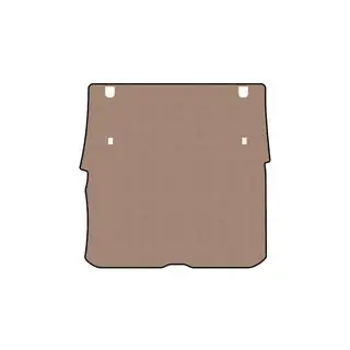 Gummimatta till bagageutrymmet Carsuit (2015-2018, utan 3:e sätesraden, 8-sits, USA, beige) foto 1