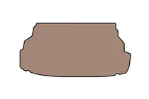 Hyundai Grandeur 2005–2011 Gummimatta för bagageutrymmet Carsuit (SD, beige) foto 1