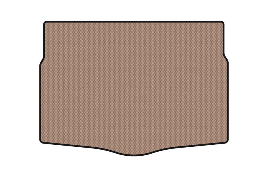 Hyundai I-30 2012–2017 Carsuit gummimatta för bagageutrymmet (HB, 5-dörrars, beige) Image