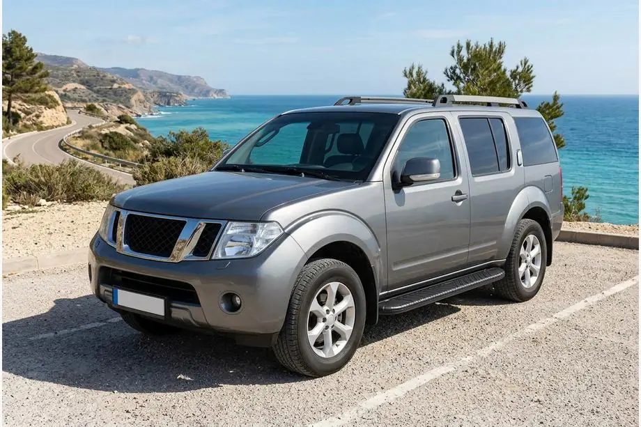 Nissan Pathfinder R51 2005–2014 Sidosteg Bosphorus Black (2 st, aluminium) Image