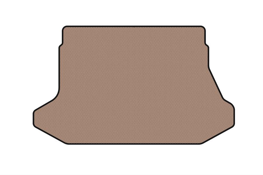 Kia Cerato 1 2004–2009 Gummimatta för bagageutrymmet Carsuit (HB, beige) Image