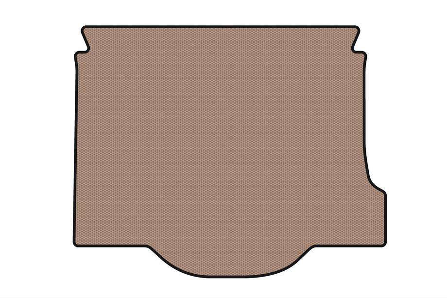 Mazda 3 2003–2009 Gummimatta för bagageutrymmet Carsuit (SD, beige) Foto 1
