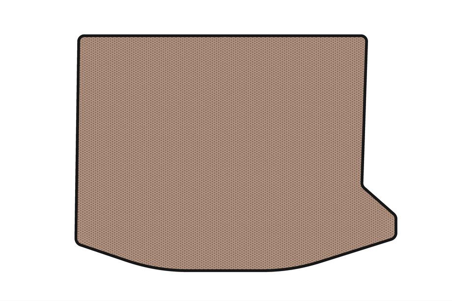 Mazda 3 2003–2009 Gummimatta för bagageutrymmet Carsuit (HB, beige) Image