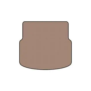 Gummimatta för bagageutrymmet Carsuit (SD, beige) foto 1