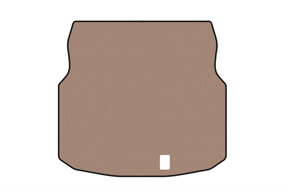 Mercedes C-klass W204 2007–2015 Gummimatta till bagageutrymmet Carsuit (Coupé, beige) Image