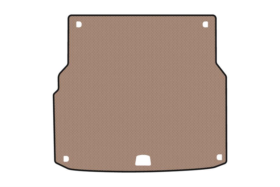 Mercedes C-class W205 2014–2021 Carsuit gummimatta till bagageutrymmet (2014-2017, SW, beige) Image