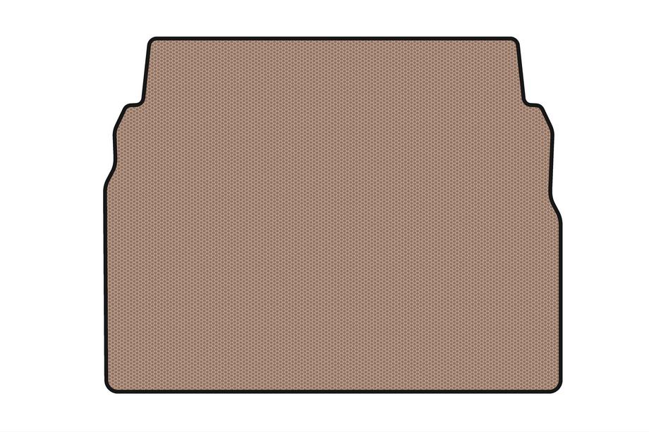 Mercedes E-class W210 1995–2002 Gummimatta till bagageutrymmet Carsuit (1995-1999, SD, ej fyrhjulsdrift, beige) Image