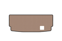 Mercedes GL class X164 2006–2012 Gummimatta till bagageutrymmet Carsuit (7-sits med uppfälld tredje sätesrad, beige) foto 1