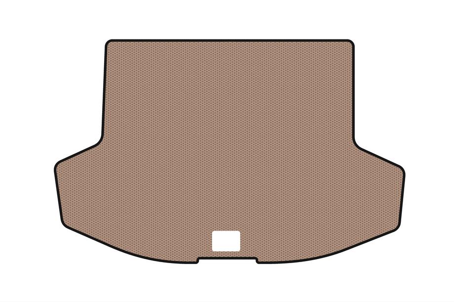 Mitsubishi Lancer X 2008– Gummimatta för bagageutrymmet Carsuit (HB, beige) Image