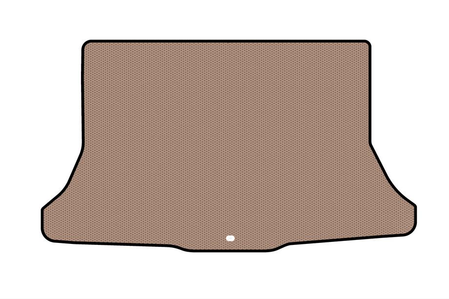 Nissan Tiida 2004–2011 Gummimatta för bagageutrymmet Carsuit (HB, beige) Image