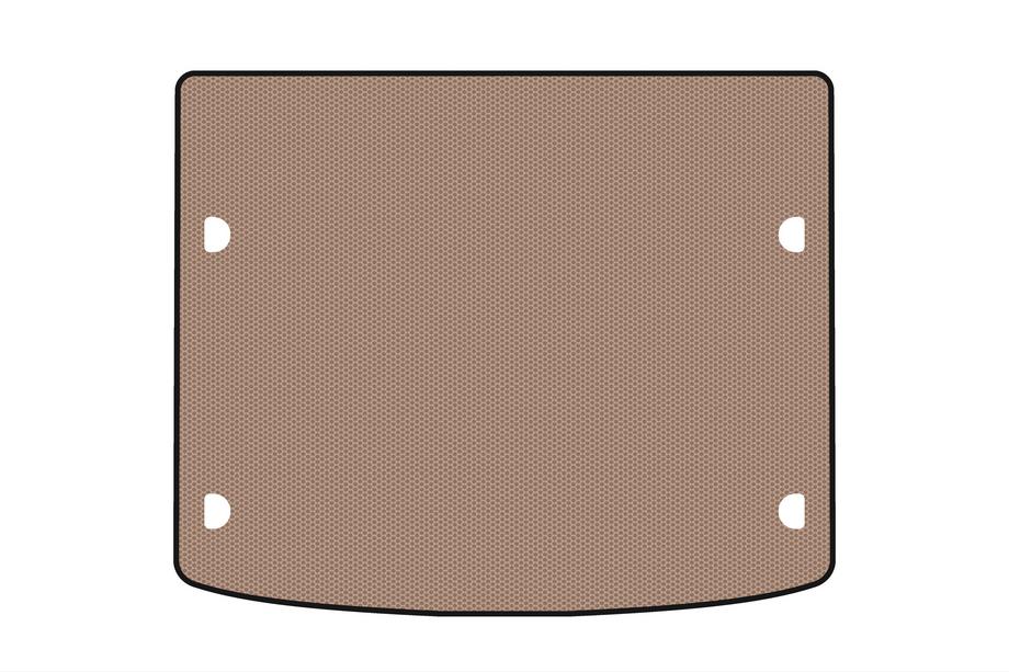 Porsche Cayenne 2003–2010 Gummimatta för bagageutrymmet Carsuit V2 (Beige) Foto 1