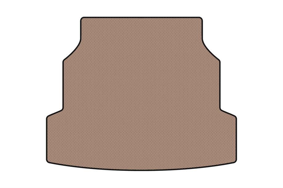 Renault Latitude 2010–2015 Gummimatta för bagageutrymmet Carsuit (SD, beige) Foto 1