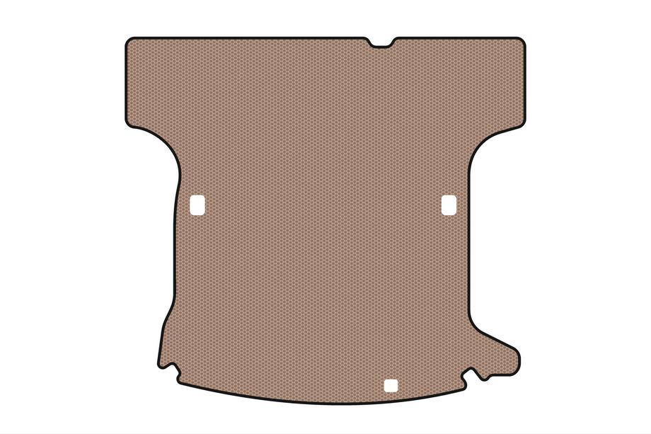Renault Logan I 2005–2008 Gummimatta till bagageutrymmet Carsuit (2005-2009, SW, 5-sits, beige) Image