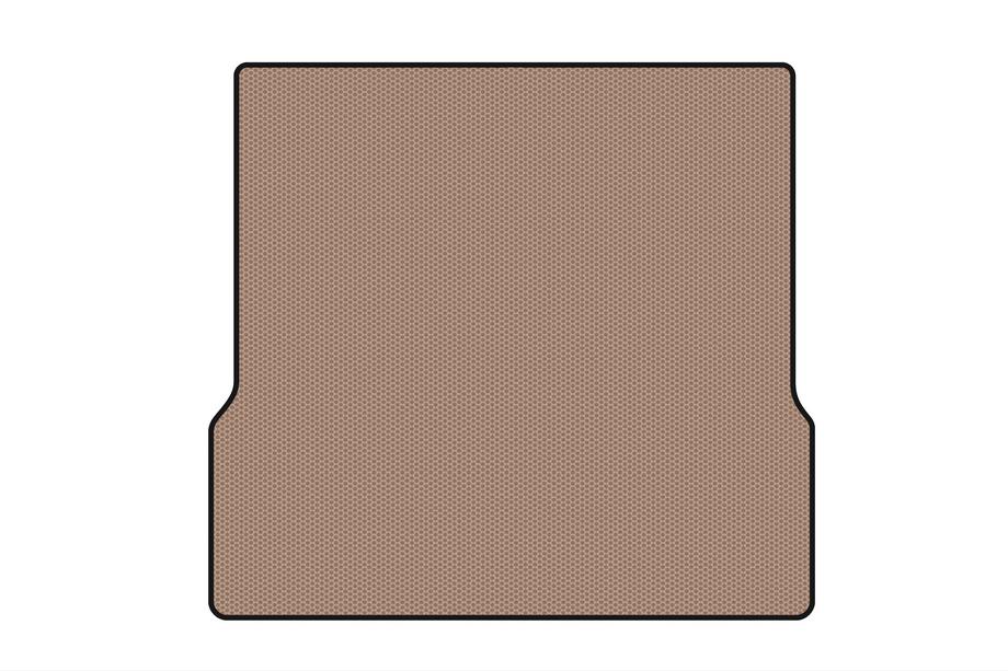Renault Logan I 2005–2008 Gummimatta för bagageutrymmet Carsuit (SD, beige) Foto 1