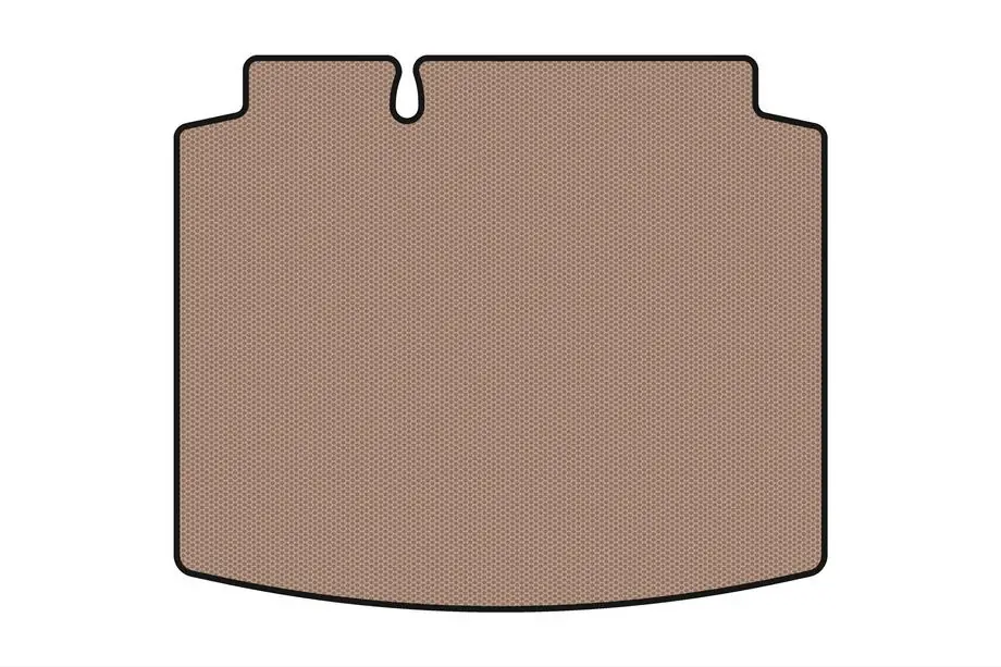 Seat Leon 2005–2012 Carsuit gummimatta till bagageutrymmet (HB, 5-dörrars, beige) Image