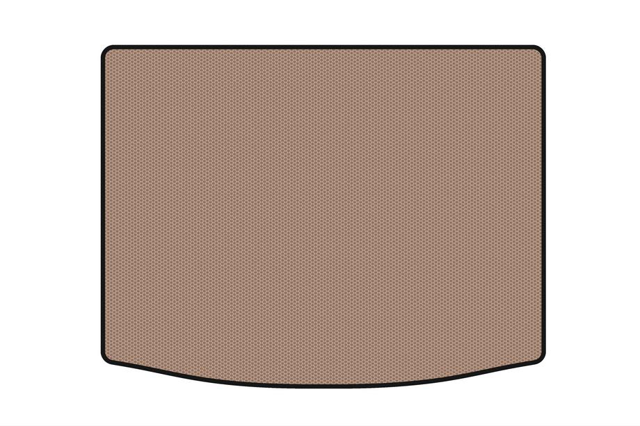 Seat Leon 2013–2020 Carsuit gummimatta till bagageutrymmet (HB, 5-dörrars, beige) Image