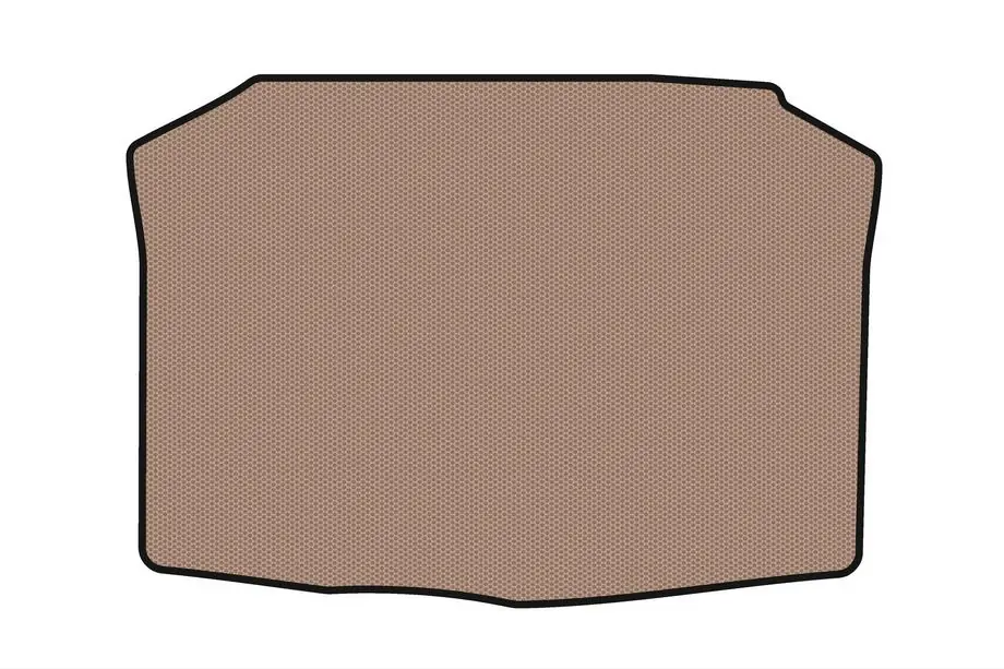 Skoda Fabia 2000–2007 Gummimatta för bagageutrymmet Carsuit (HB, beige) Image