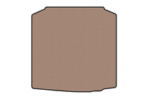 Skoda Fabia 2007–2014 Gummimatta till bagageutrymmet Carsuit (2007-2010, SW, beige) foto 1
