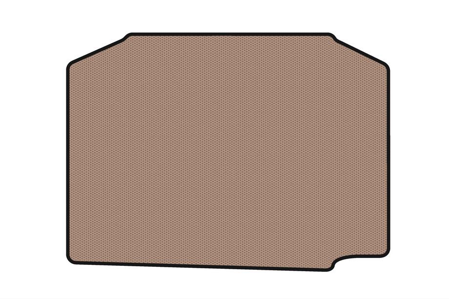 Skoda Fabia 2007–2014 Gummimatta för bagageutrymmet Carsuit (HB, beige) Image