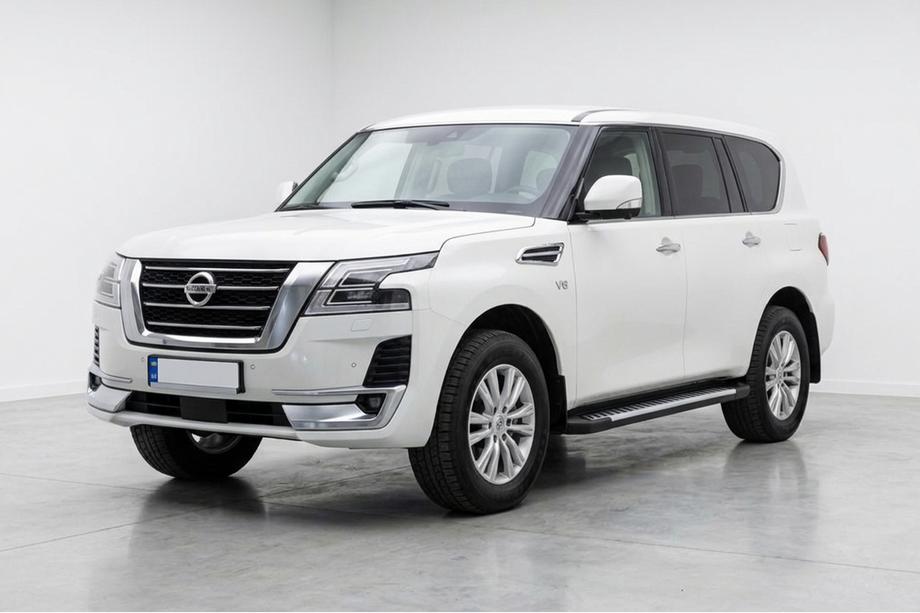 Nissan Patrol Y62 2010–2024 Sidosteg Line (2 st, aluminium) Image