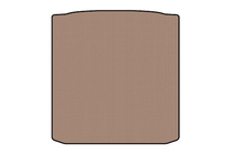 Skoda Superb 2009–2015 Gummimatta till bagageutrymmet Carsuit (enkelt lastgolv, SW, beige) foto 1