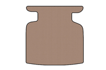 Toyota Avensis 2003–2009 Gummimatta för bagageutrymmet Carsuit (SD, beige) foto 1