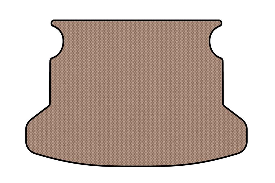 Toyota Corolla 2002–2007 Gummimatta för bagageutrymmet Carsuit (SD, beige) Image