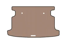 Toyota Corolla 2002–2007 Gummimatta för bagageutrymmet Carsuit (HB, beige) foto 1