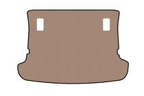 Toyota Corolla Verso 2004–2009 Gummimatta för bagageutrymmet Carsuit (7-sitsig, beige) foto 1