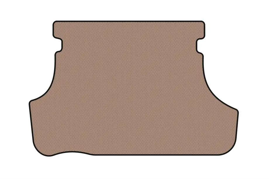 Toyota Yaris 2006–2011 Gummimatta till bagageutrymmet Carsuit (SD, USA, beige) Image