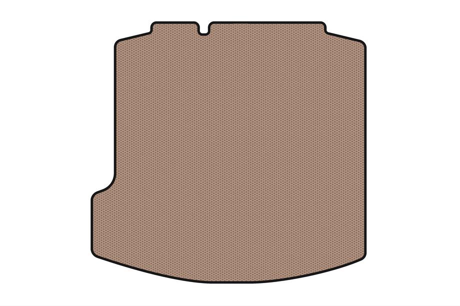 Volkswagen Bora 1998–2004 Gummimatta för bagageutrymmet Carsuit (SD, beige) Image