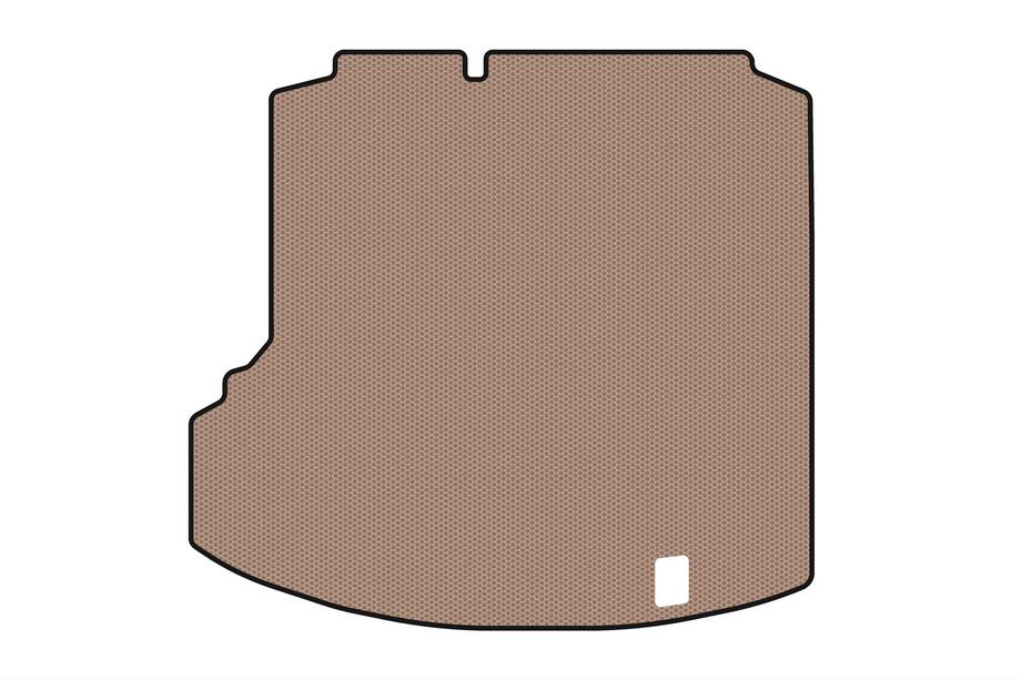 Volkswagen Jetta 2006–2011 Gummimatta för bagageutrymmet Carsuit (SD, beige) Image