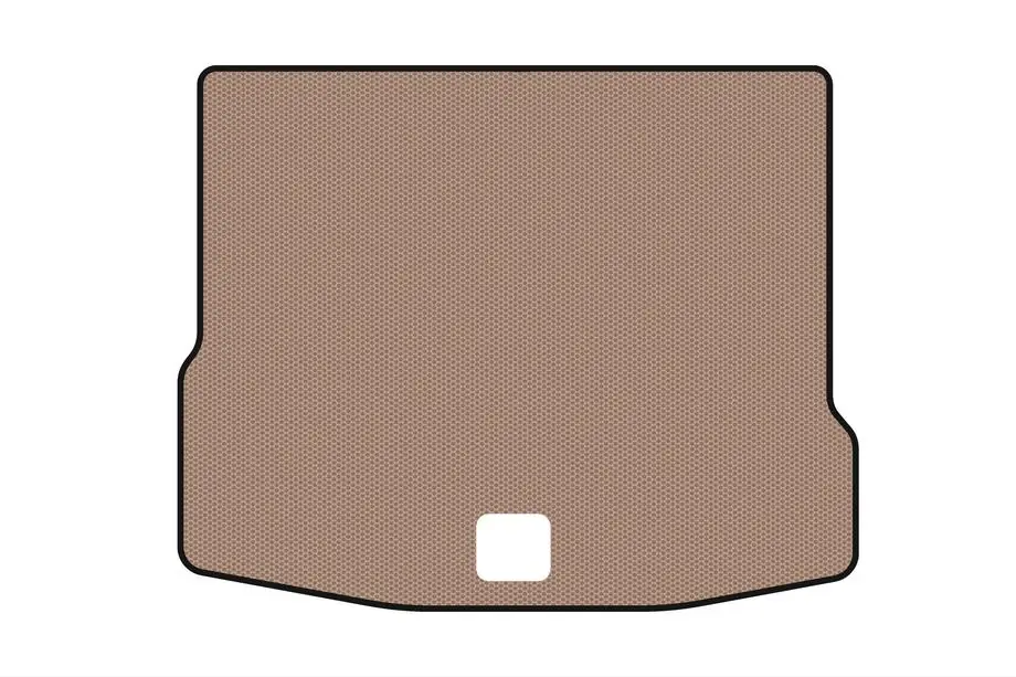 Volkswagen Tiguan 2016–2023 Gummimatta till bagageutrymmet Carsuit V1 (USA, beige) Foto 1