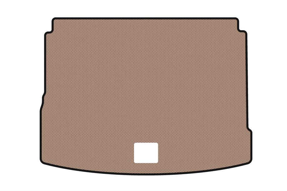 Volkswagen Tiguan 2016–2023 Gummimatta för bagageutrymmet Carsuit V2 (USA, beige) Foto 1