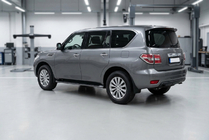 Nissan Patrol Y62 2010–2024 Sidosteg Bosphorus Black (2 st, aluminium) foto 1
