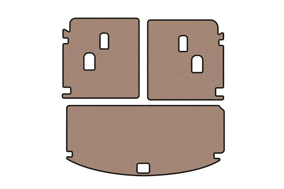 Acura MDX 2013–2020 Gummimatta till bagageutrymmet Carsuit V-2 (Beige) Image