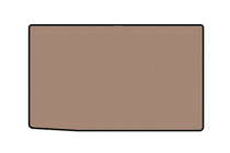 Audi A2 1999–2005 Gummimatta till bagageutrymmet Carsuit V-2 (HB, beige) foto 1