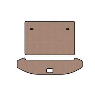 Gummimatta till bagageutrymmet Carsuit (3 rader, beige) foto 1